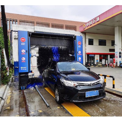 Automatic Car Wash Equipment Tunnel Car Wash Machine 5 Brushes