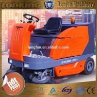 china Lonking roll brush sweeper machine with side brush